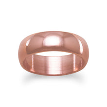 Load image into Gallery viewer, 6mm Solid Copper Ring
