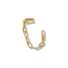 Load image into Gallery viewer, 14 Karat Gold Plated Cuff and Hoop Earring
