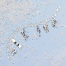 Load image into Gallery viewer, Oxidized Snowmobile Charm
