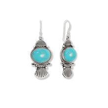 Load image into Gallery viewer, Native American Turquoise Earrings
