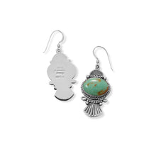 Load image into Gallery viewer, Native American Turquoise Earrings
