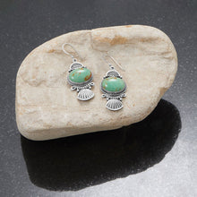 Load image into Gallery viewer, Native American Turquoise Earrings
