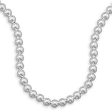 Load image into Gallery viewer, 10mm Sterling Silver Bead Strand
