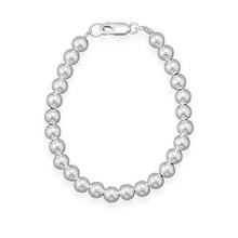 Load image into Gallery viewer, 6mm Sterling Silver Bead Strand
